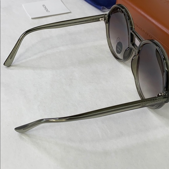 KOMONO Sunglasses ? NEW round gray black